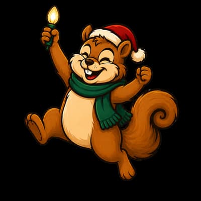 Chestnut & Cheer mascot cheering